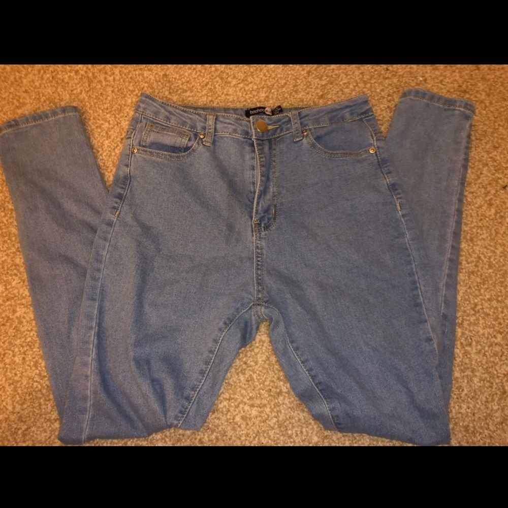 BooHoo High Waisted Jean